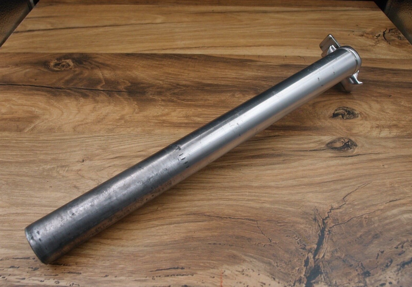 1990’s MTB silver plain seatpost JD components 29.8 mm