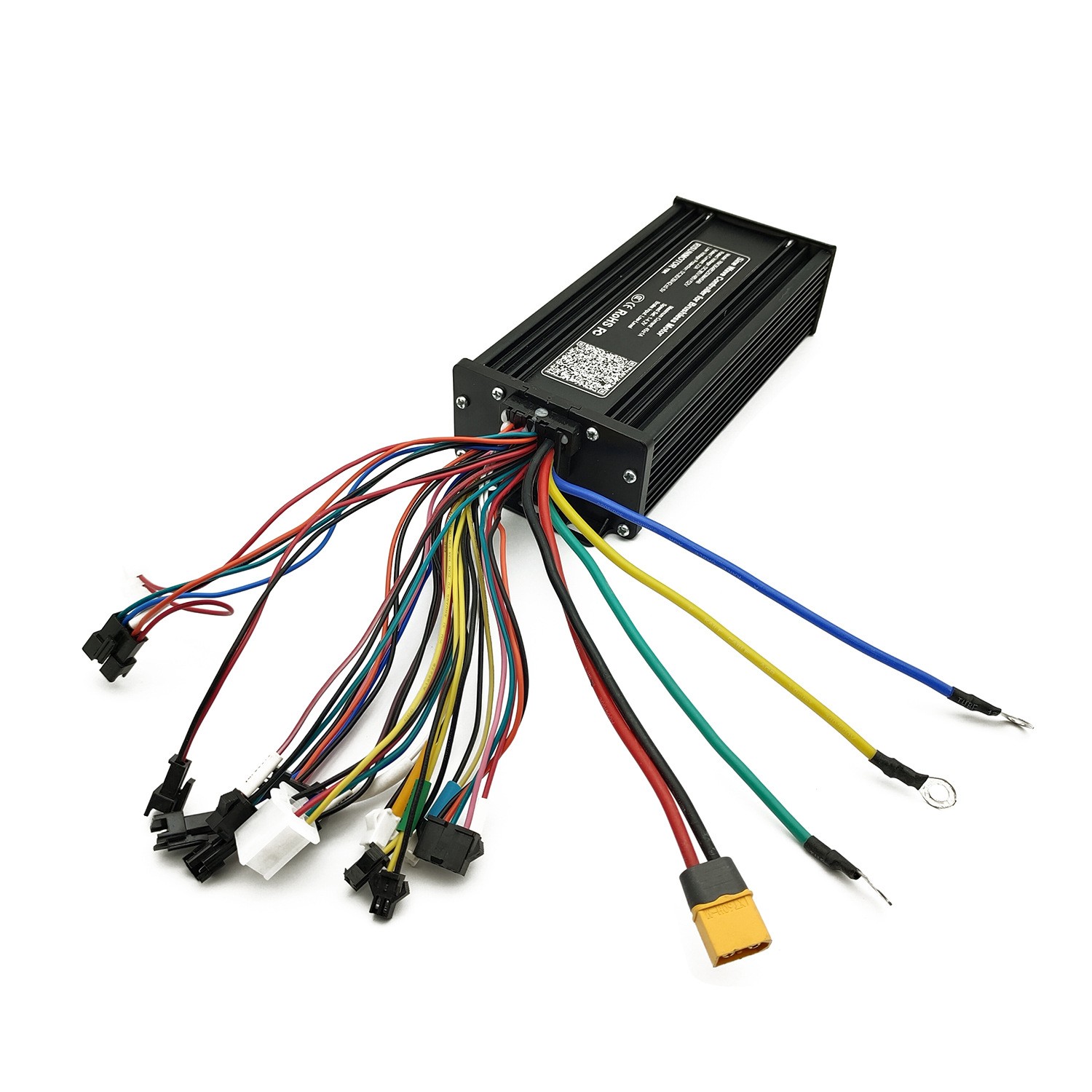 48V/60V/72V 45A E-bike Controller Sine Wave Square Wave +SM Twist Throttle Part