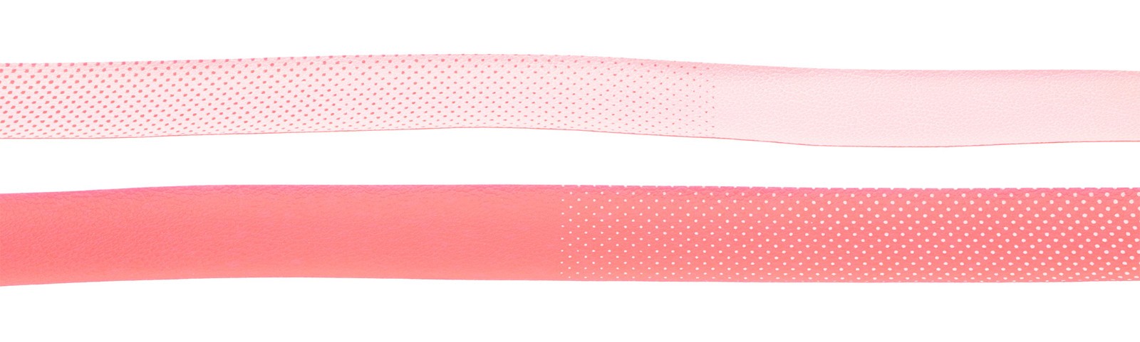 Ciclolinea Pelten Shade Handlebar Tape Foam White to Pink Fade ’80s NEW NOS