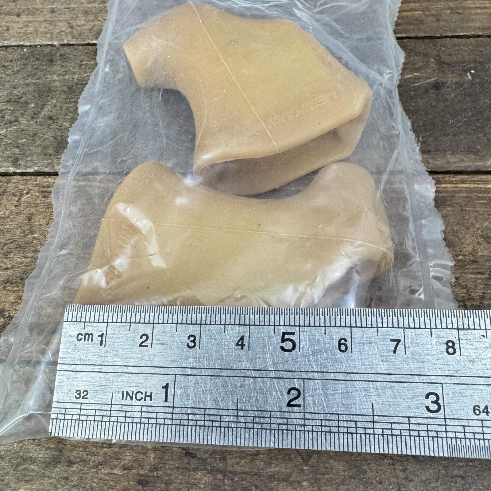 Vintage Weinmann Brake Lever Hoods Beige NOS Pair Drop Bar Road Bike 147.7-1