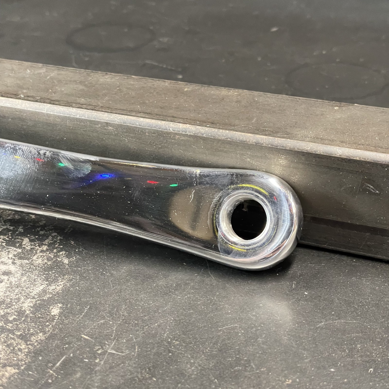 Vintage Custom Pantographed/Polished Ritchey Logic Sugino Crankset – 175mm