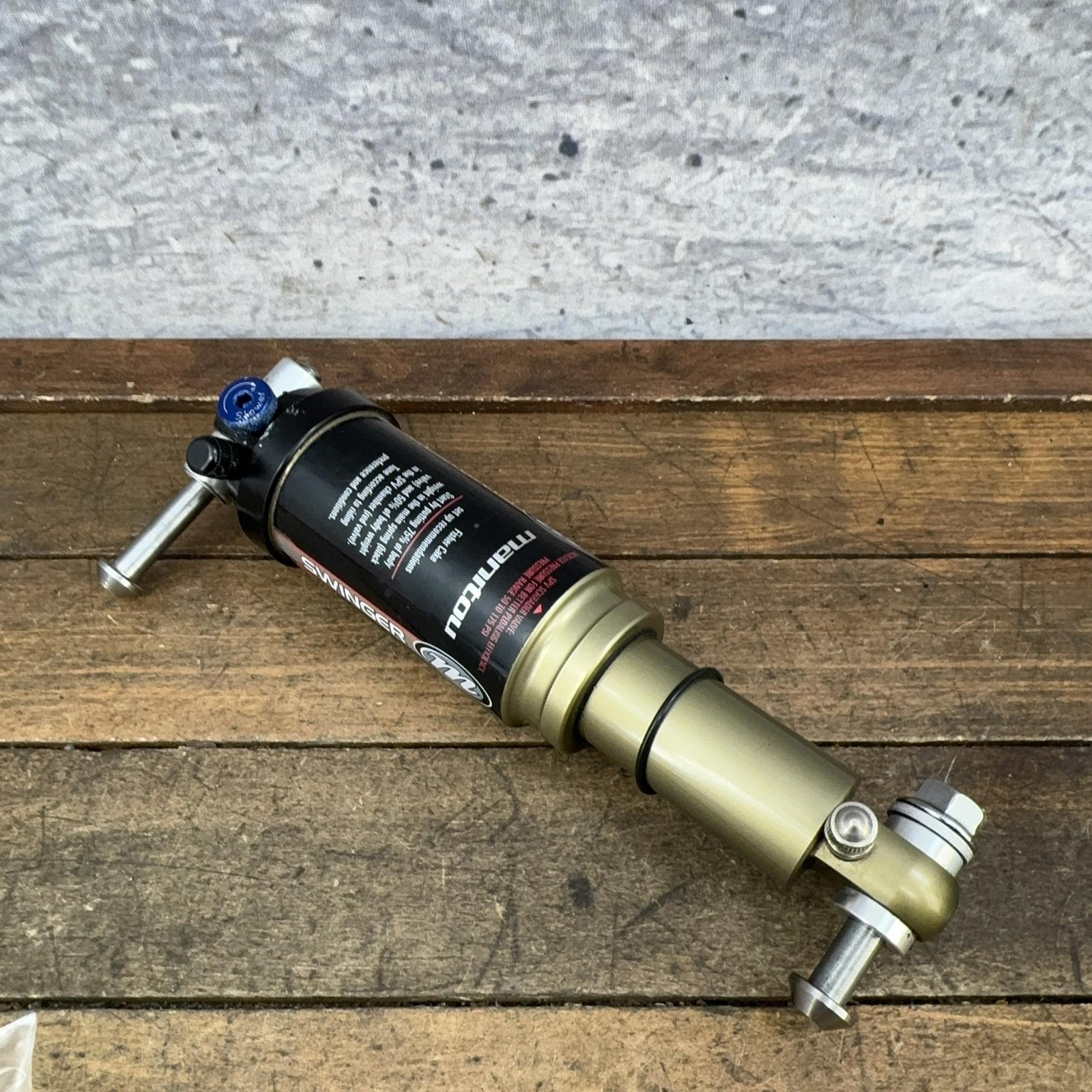 Vintage Manitou Swinger 3 Way SPV Rear Air Shock 7.875 MTB Mountain Bike Black