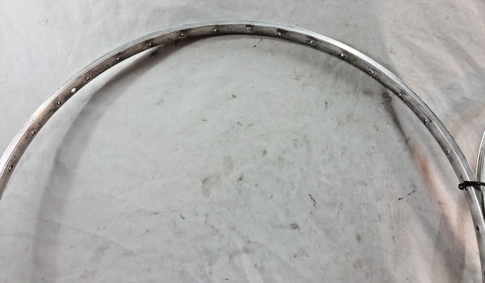 Weinmann 27″ 630ISO Vintage Road Bike Rim Set 36S USA/Belgium Made Rim Brake SLV