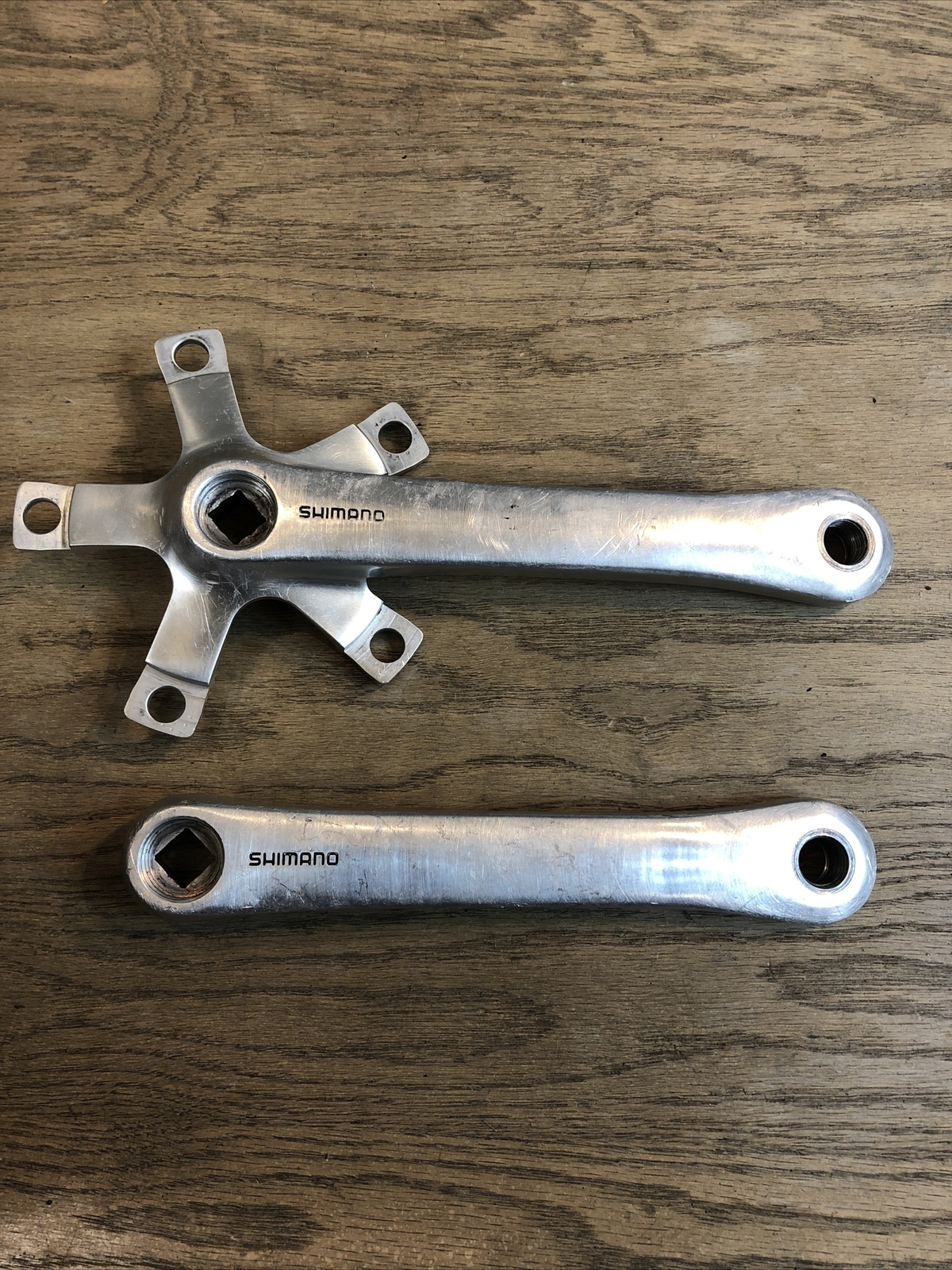 Shimano FC-M730 Crank Arms Silver Triple 175mm Square Taper
