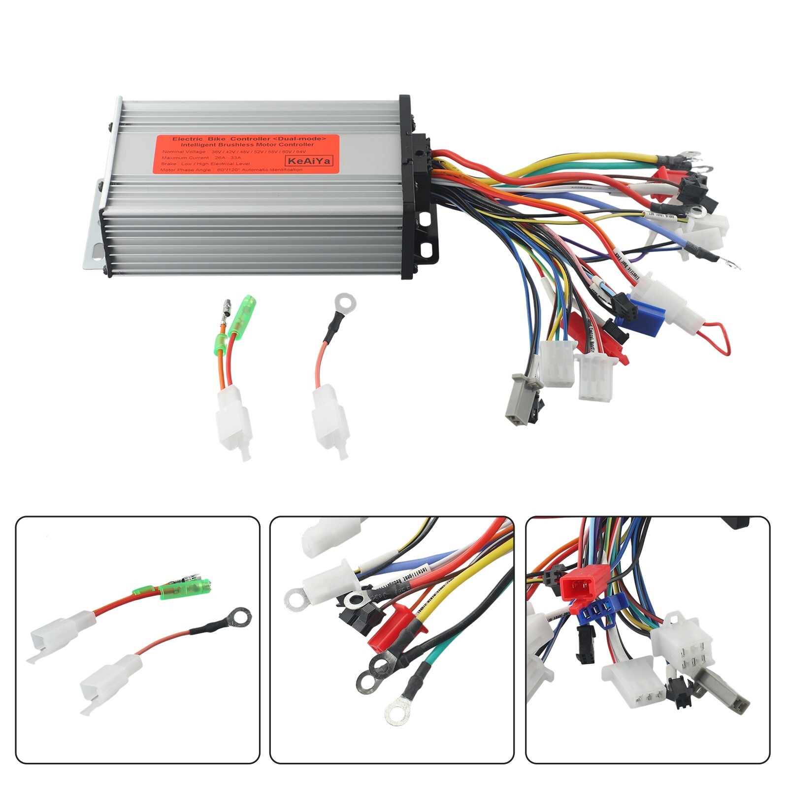 Electric Scooter Motor Controller 24V36V48V52V60V500W600/800W Dual Mode