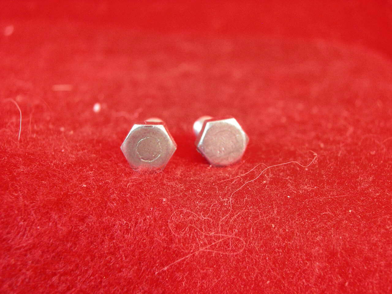 Simplex Shift Lever Wingnut Bolts (2 bolts) (Wingnuts Not Included) Used
