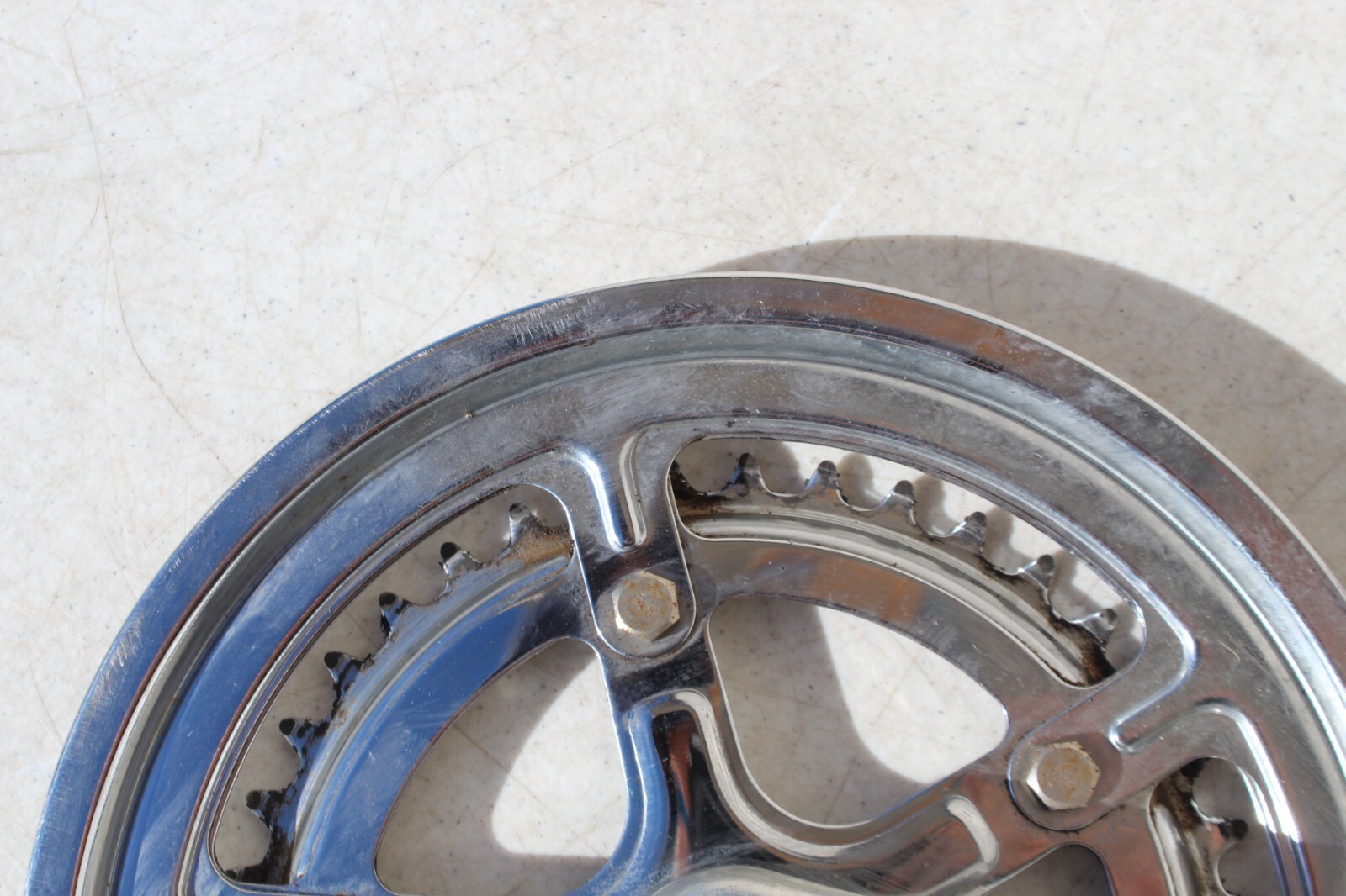 VTG Tracer Square Taper Double Crankset 170mm 52/40t Alloy Road