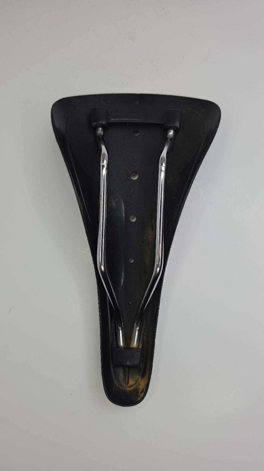 Old School BMX Hard Shell Black Seat Redline/ Cionelli Railed