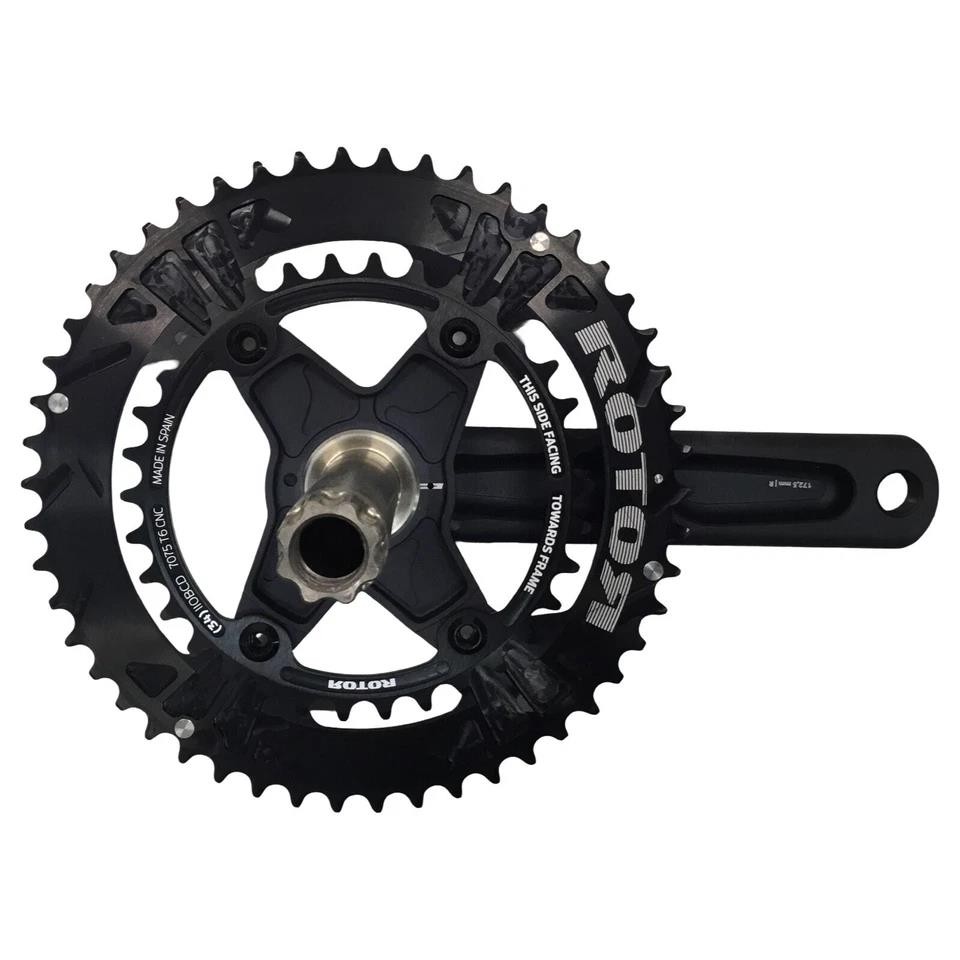 Rotor NS24 Road Crankset 50/34T 172.5mm 24mm Spindle 110×4 BCD 10/11‑Speed
