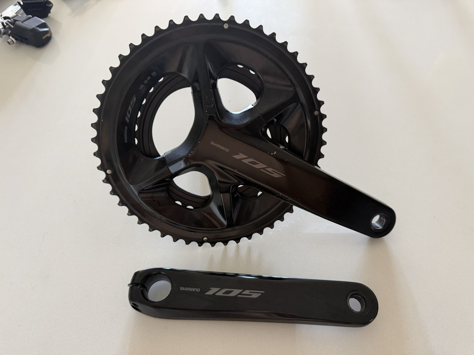 Shimano 105 FC-R7100 172.5 mm 52/36T 4iiii PRECISION 3 Power Meter Crankset 12-S