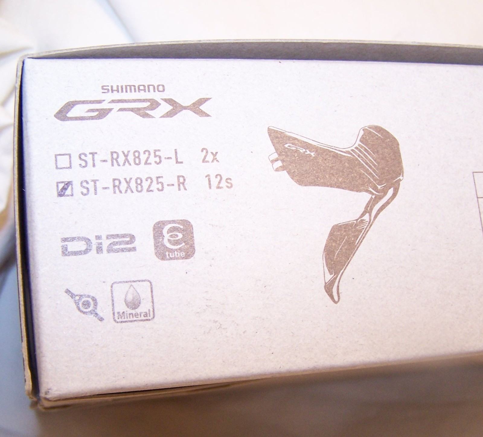 Shimano GRX ST-RX825-R RIGHT Di2 Shifter/brake Lever (w/o caliper) 12 speed NIB
