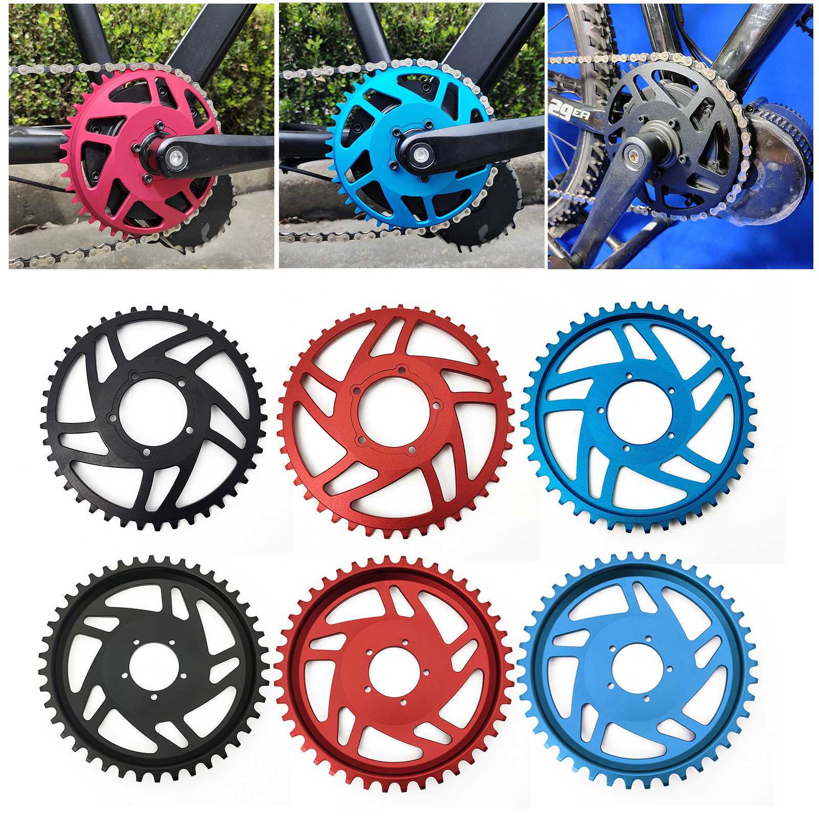 For BAFANG BBS01 BBS02 BBSHD Mid Drive Motor Light 42T Chainring Sprocket Ebike