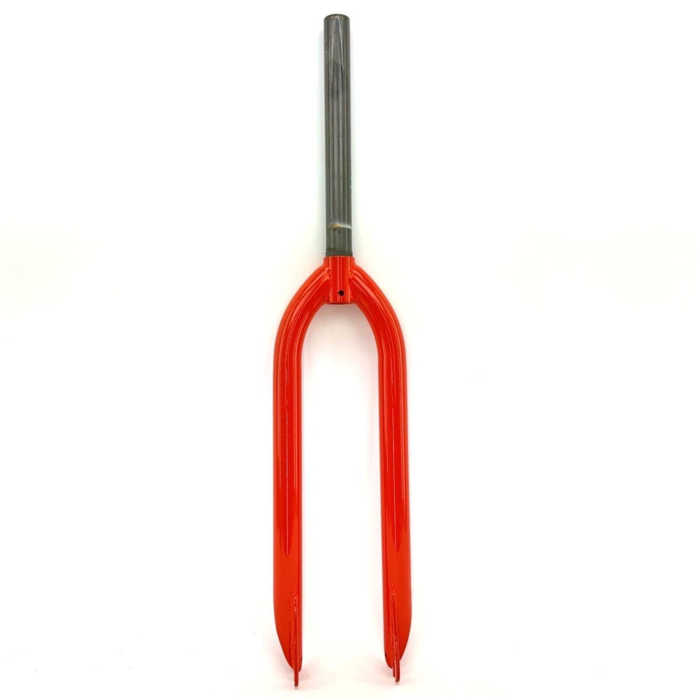 SE Racing BMX 29″ LANDING GEAR FORK for 1-1/8″ Threadless DOGTOWN ORANGE Cr-Mo