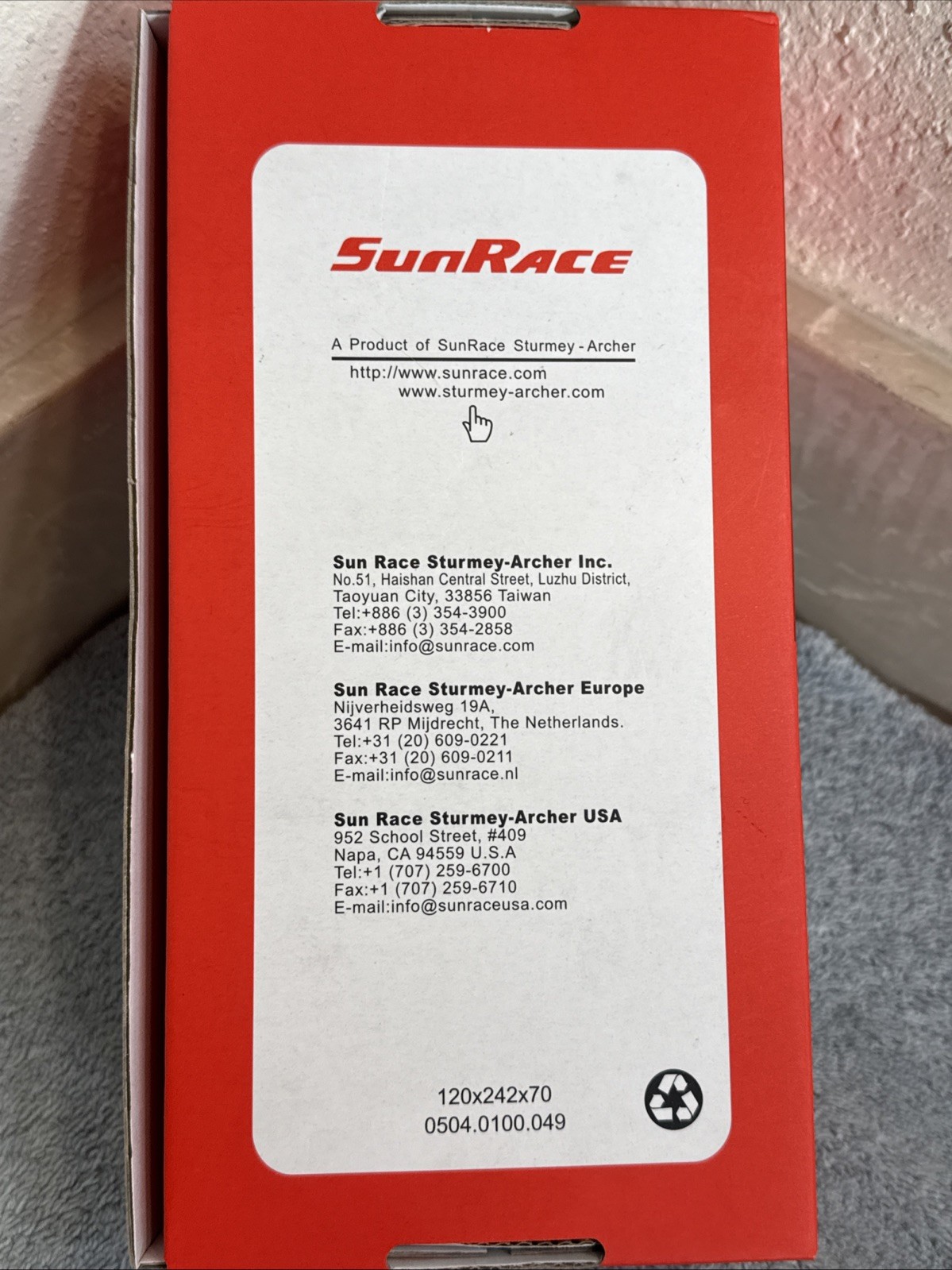 SunRace M53 Flat Bar Trigger Shifter Set – 3×7-Speed, Dual Lever New in Box[ftl]