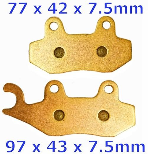 HISUN Copper Brake Pads – Max Lifetime & Stopping Power
