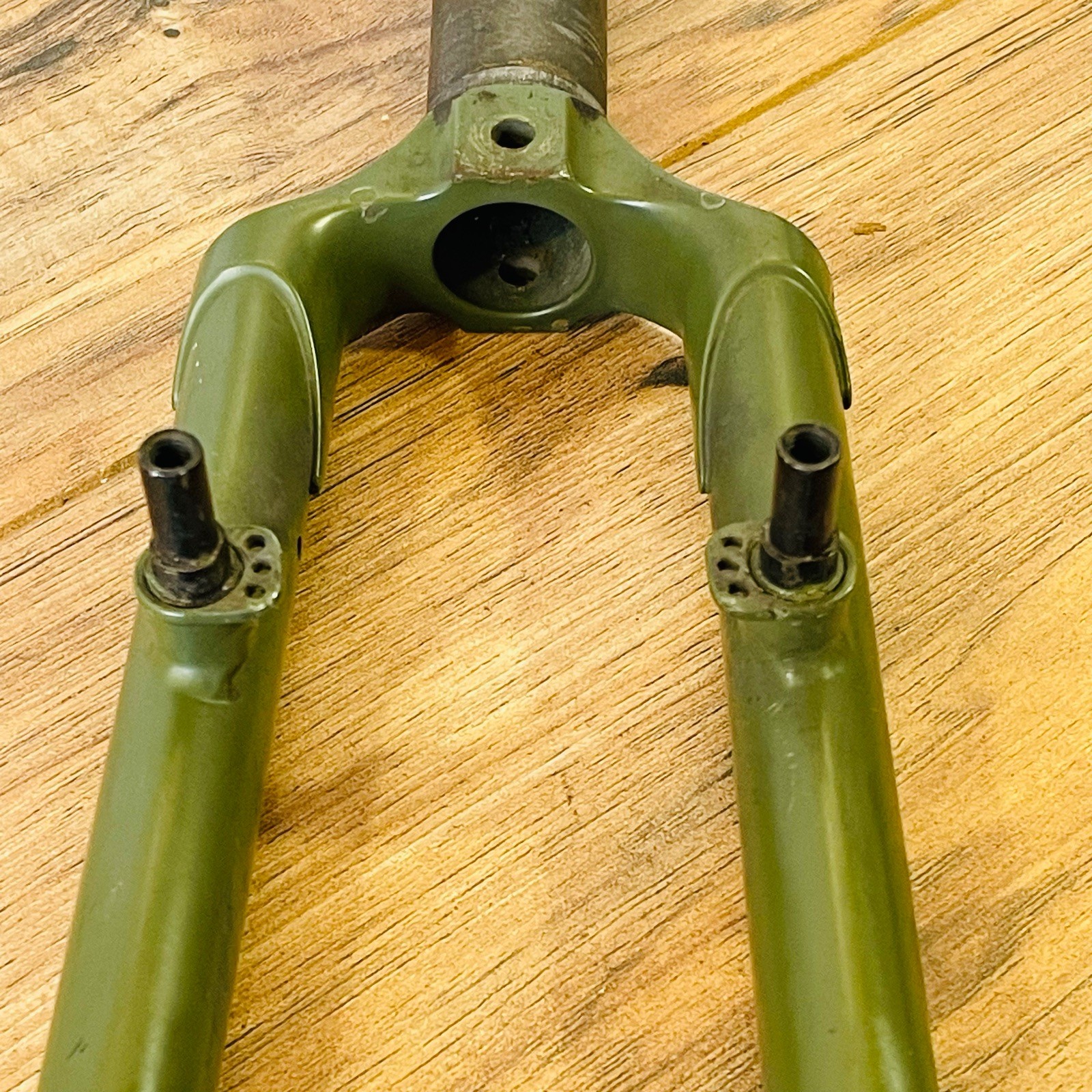 Lugged Crown 700C Steel Cantilever Fork 100mm QR Canti 1 1/8 Threadless 268mm