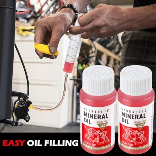 High Performance Mineral Oil Brake Fluid 120ml for Shimano, Tektro and TRP