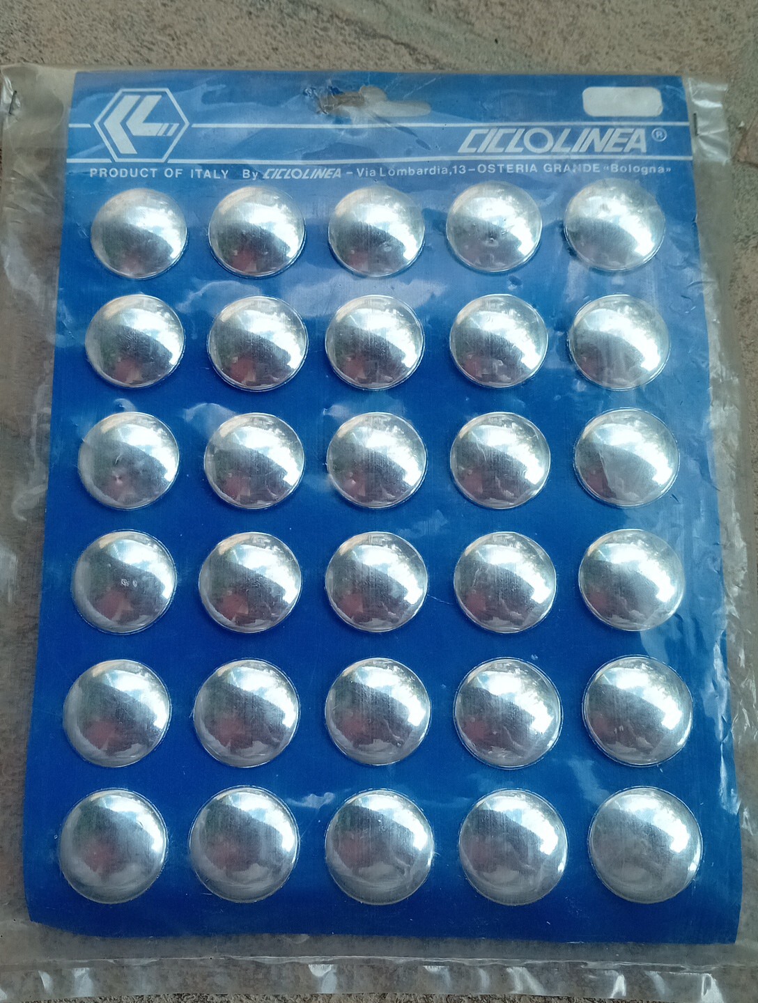 Cyclolinea Chrome Handlebar Caps 15 Pairs Colnago Bianchi Cinelli De Rosa Nib N