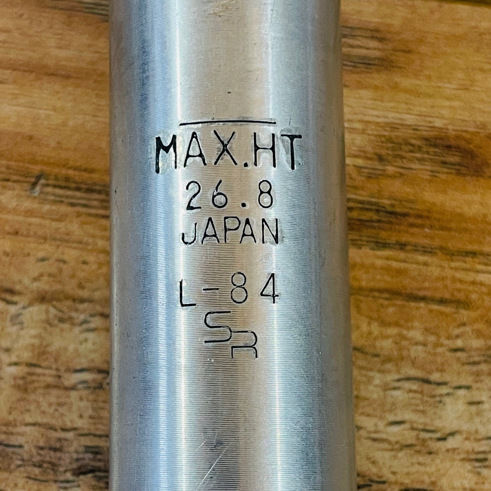 SR Sakae Laprade Fluted Aluminum Seatpost 26.8 x 190 Silver