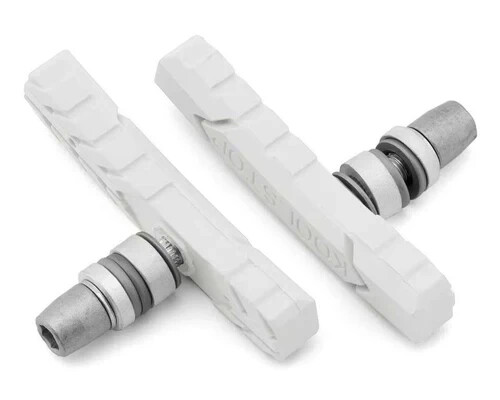 Kool-Stop AT Bike Brake Pad Set Front/Rear White KS-ATW Linear Rim Free Shipping