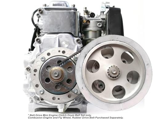 Bike Engine Clutch Plate 5/8in 15.875mm shaft 100cc 4 Stroke Engine Belt Drive