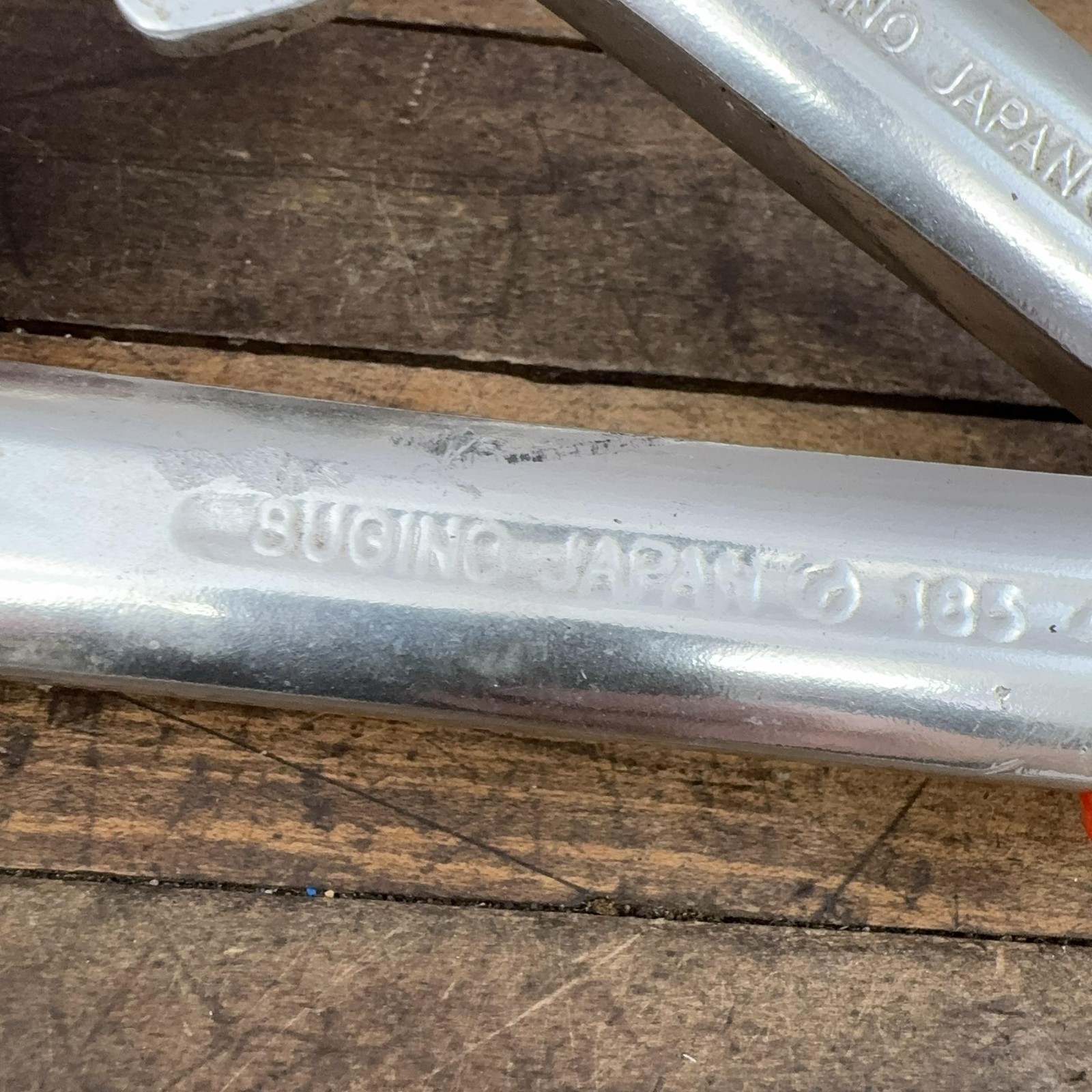 Vintage Sugino GT Crankset 165mm 110 74 BCD Square Taper 165 Triple CRank Japan