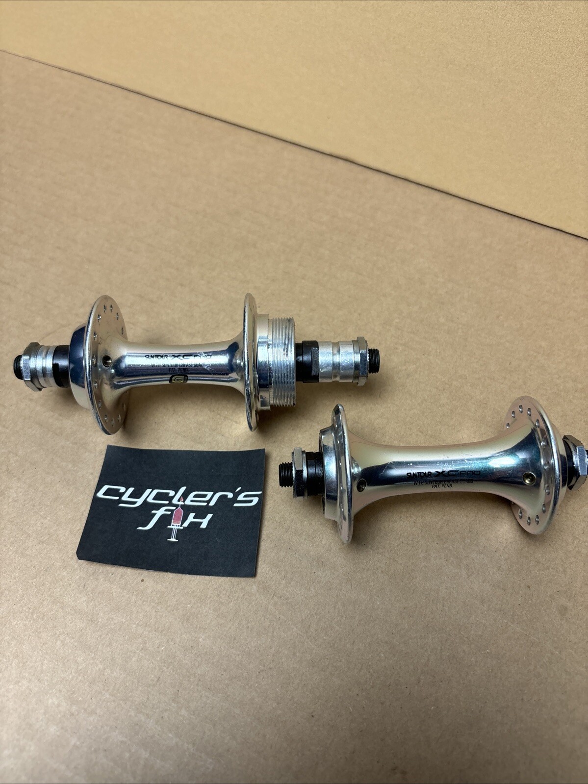 NOS Suntour XC PRO 32H Wtb Grease Guard Freewheel Hub Set Mtb Gravel Mavic Fuji