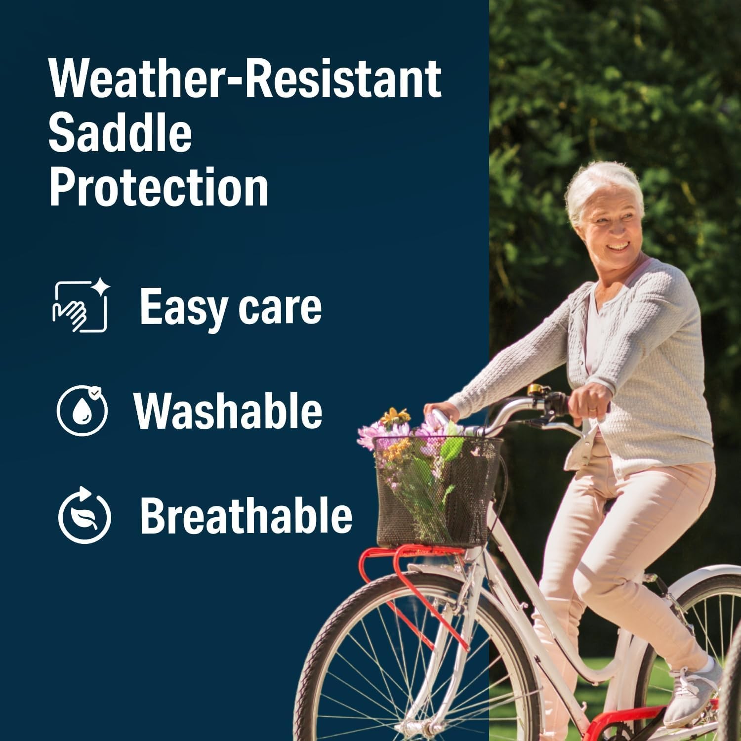 Comfort Bike Seat Cushion Black Wide Padded Large Repair Replacement Saddles