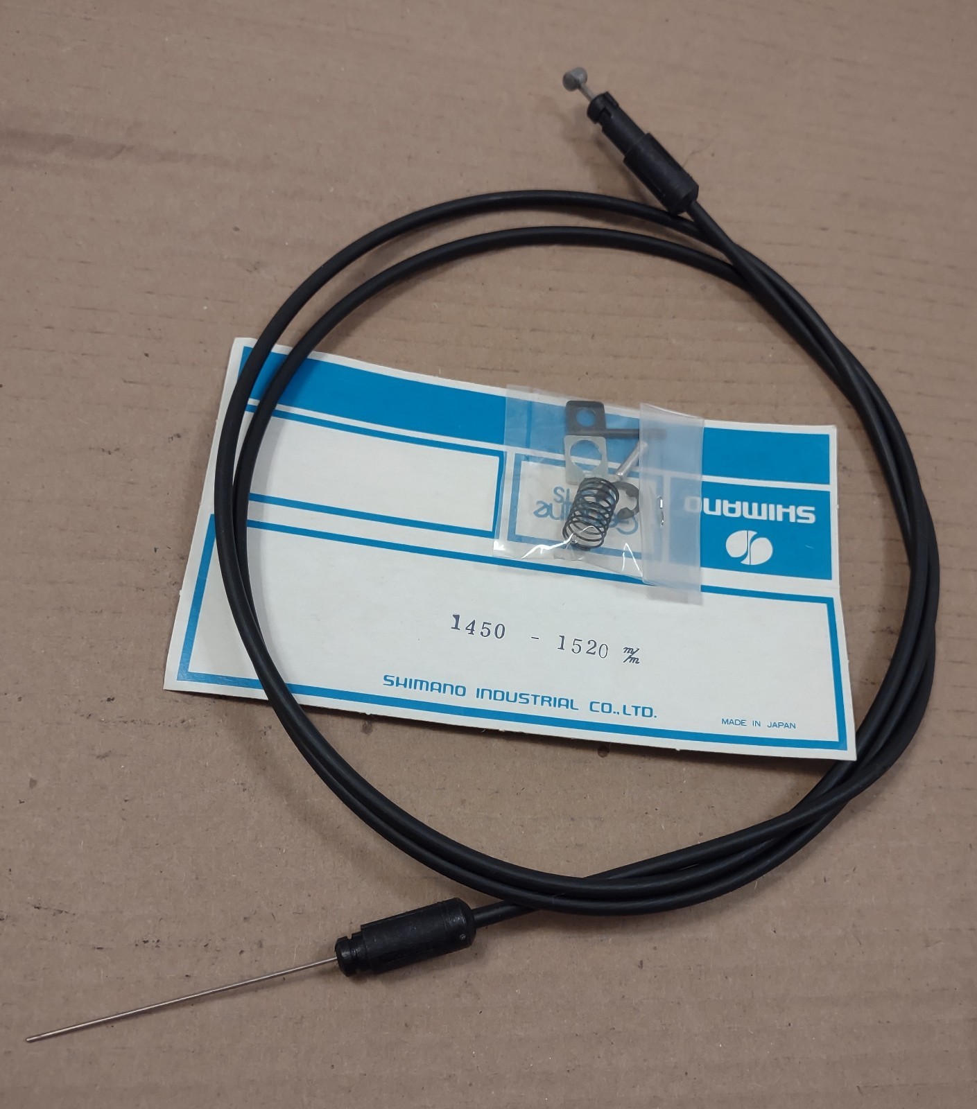 Shimano BIke Shifter Cable Positron 57 in Black New Vintage Bicycle
