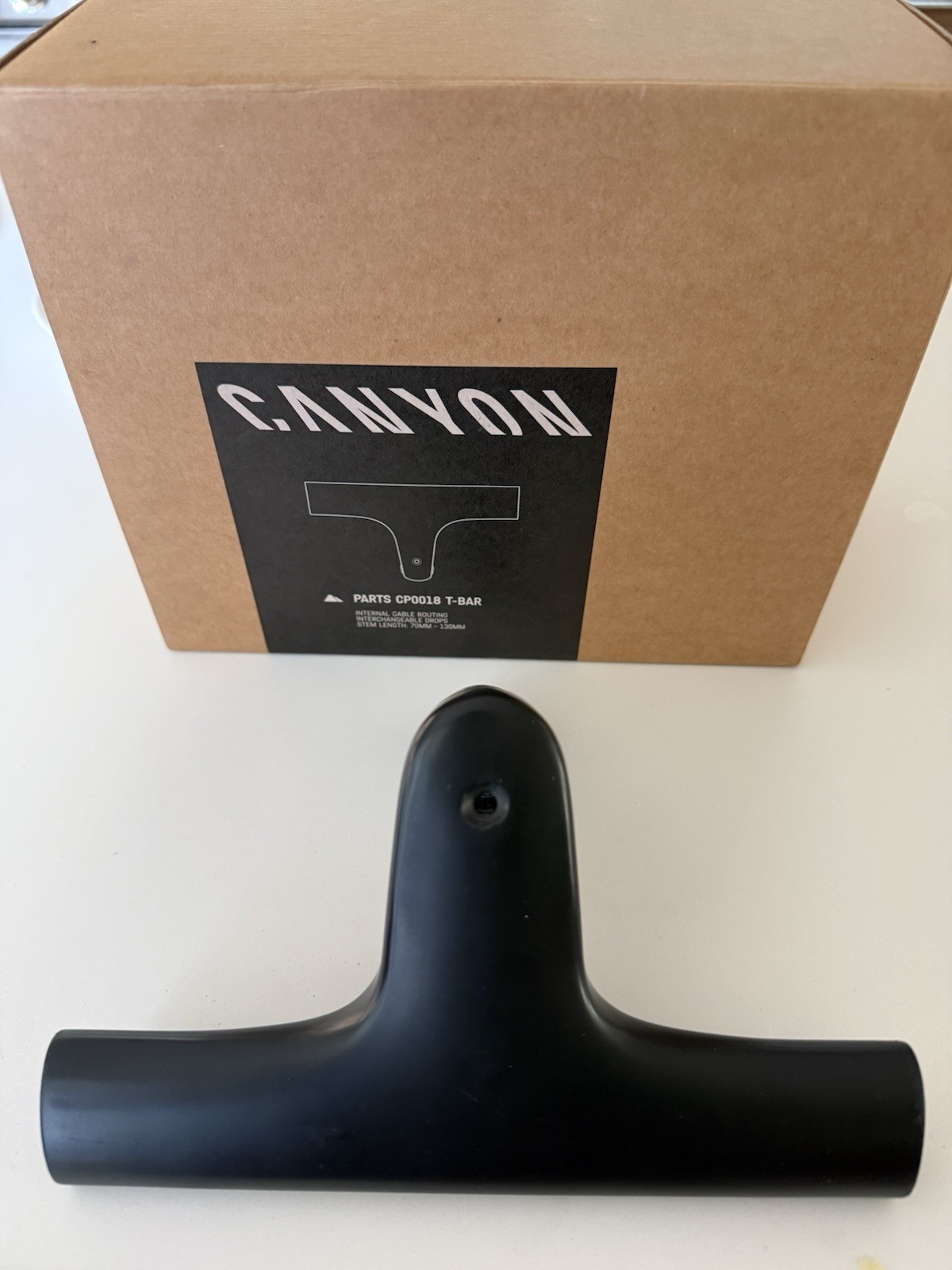 NEW Canyon CP0018 Carbon T-Bar Integrated Handlebar 90mm Stem Genuine OEM