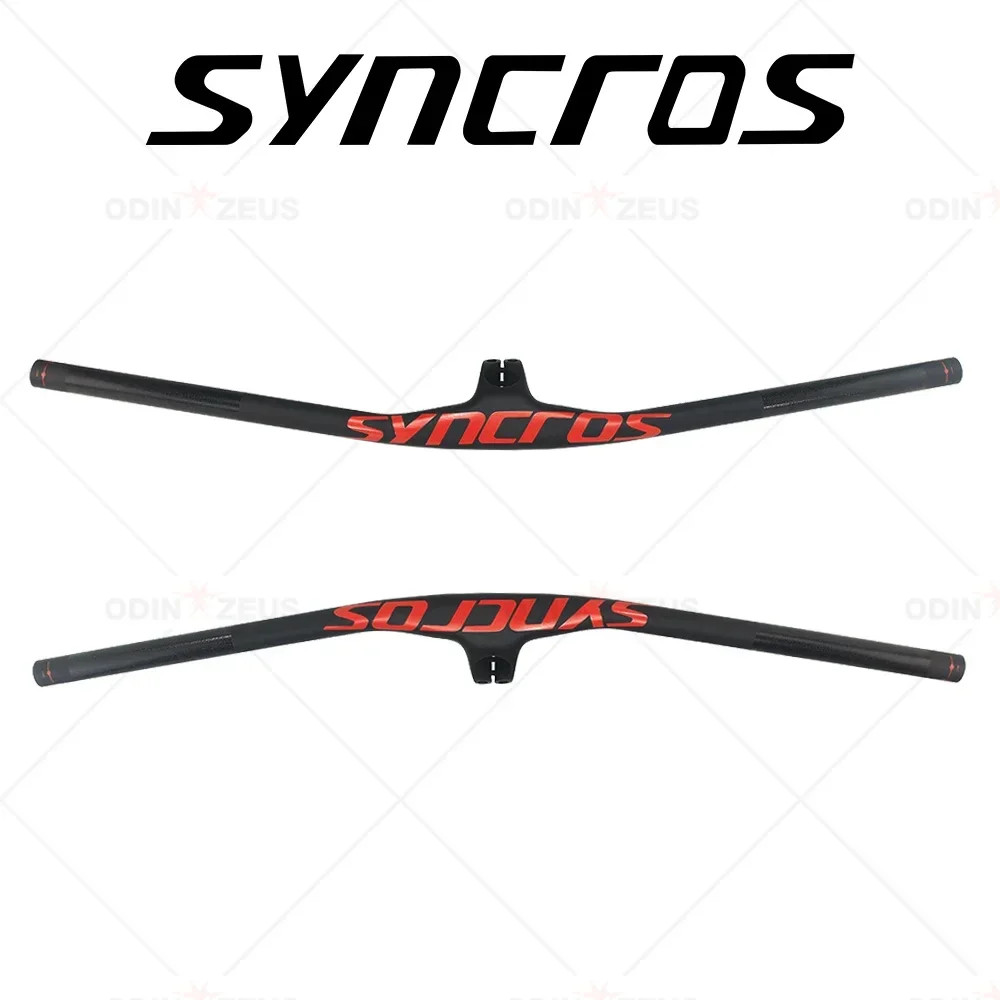 Full Carbon Mountain Bike Integrated Handlebar with Stem 8 Degree 30 40 50mm