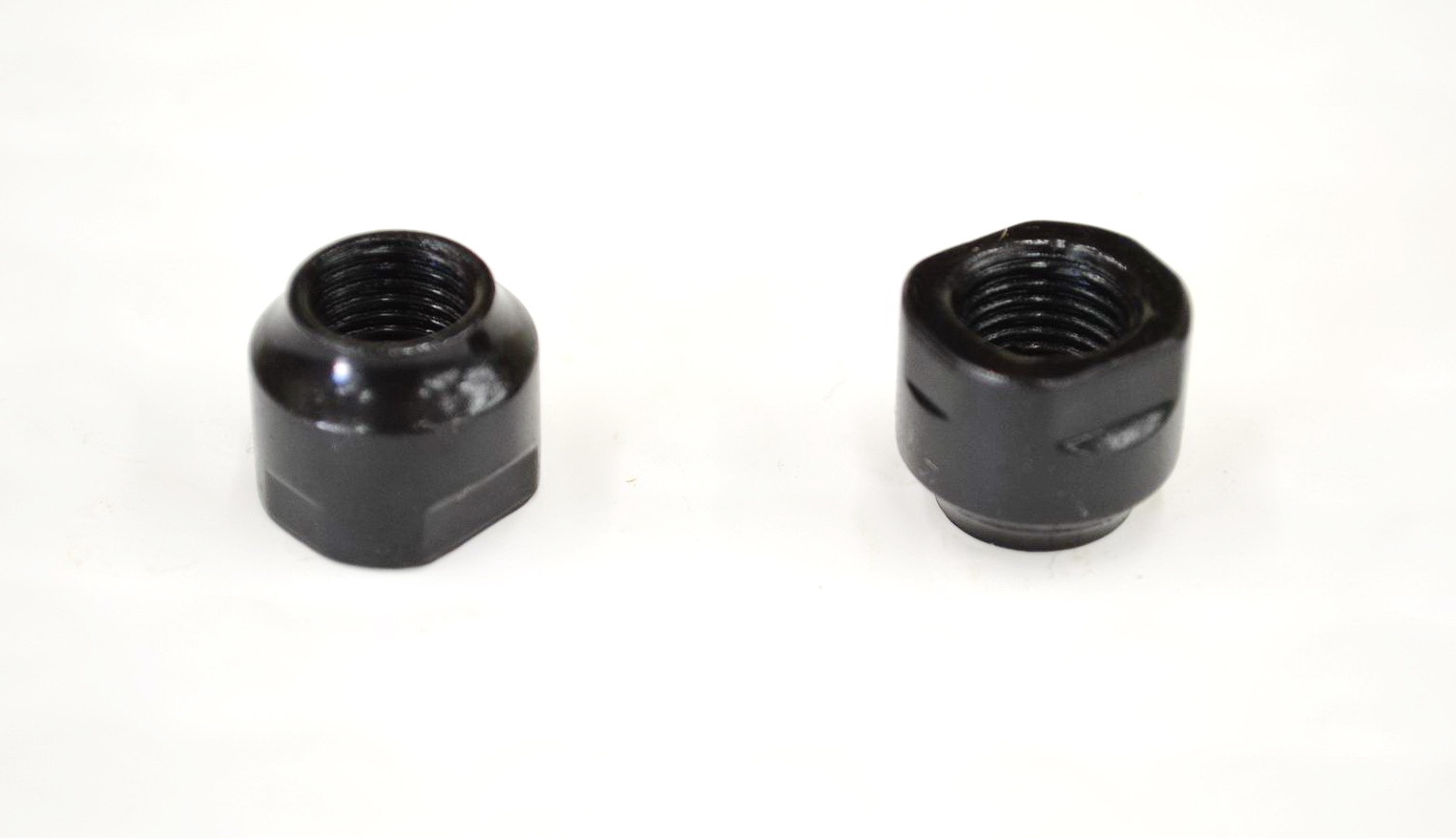NEW 2 x Thread Washer QR Front Axle Hub Cone Nut Bicycle 9mm