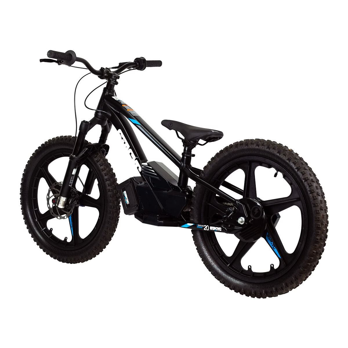 STACYC 20eDrive Stability Cycle With Manitou Fork Black, 20in