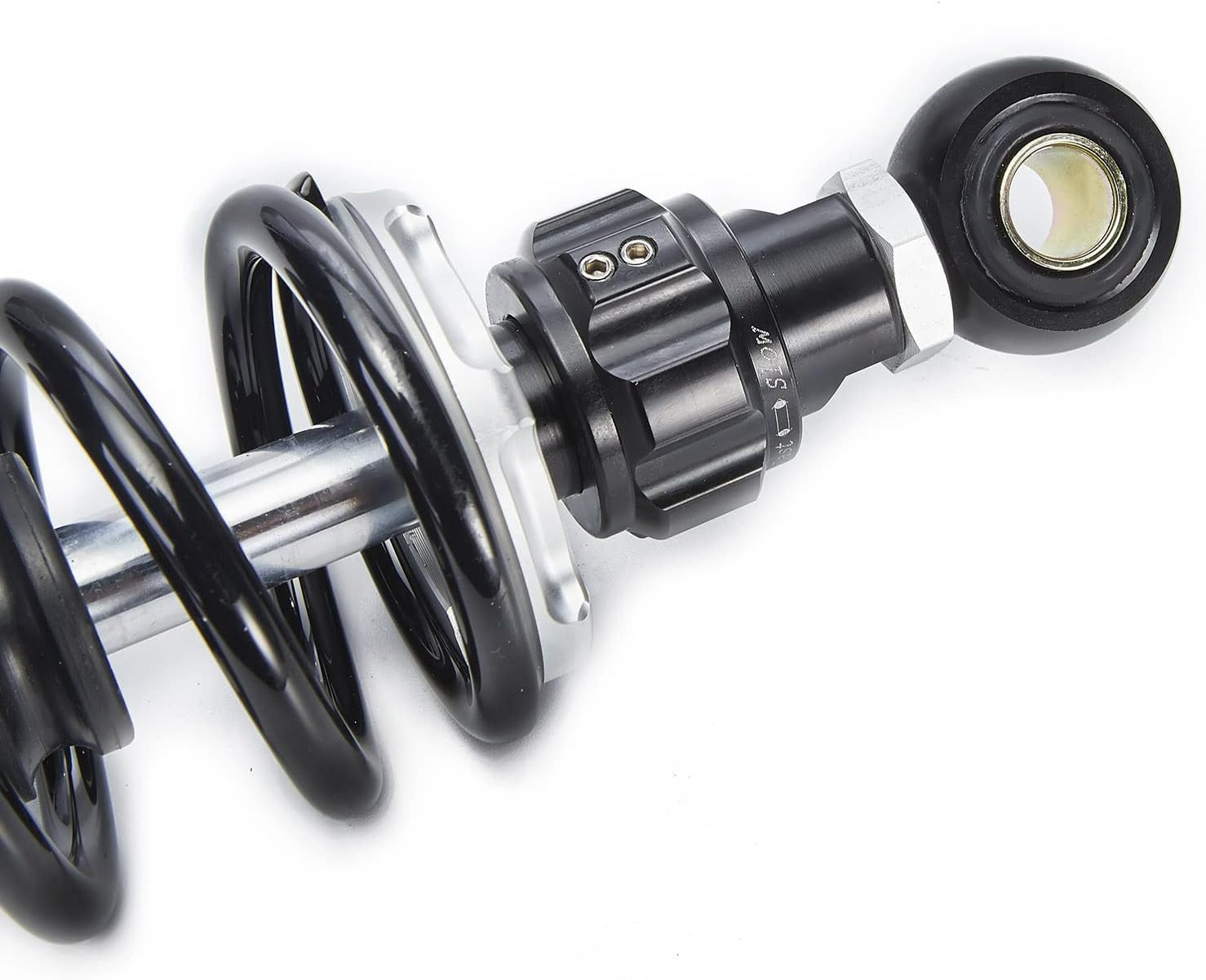 320Mm 12.6 Inch 7Mm Spring Universal Motorbike Air Shock Absorber Rear Suspensio