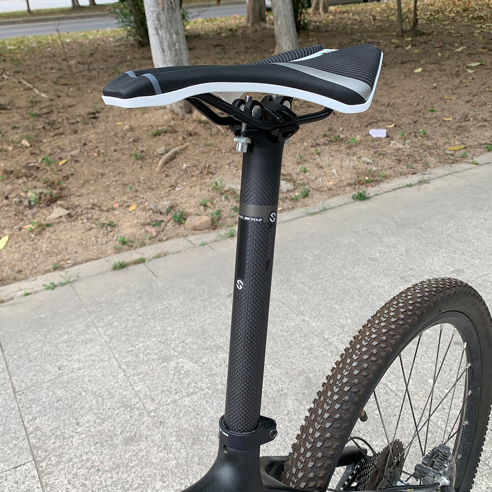 Carbon Fiber Seatpost 27.2/30.8/31.6*350/400mm Seat Post For Mountain Road Bike