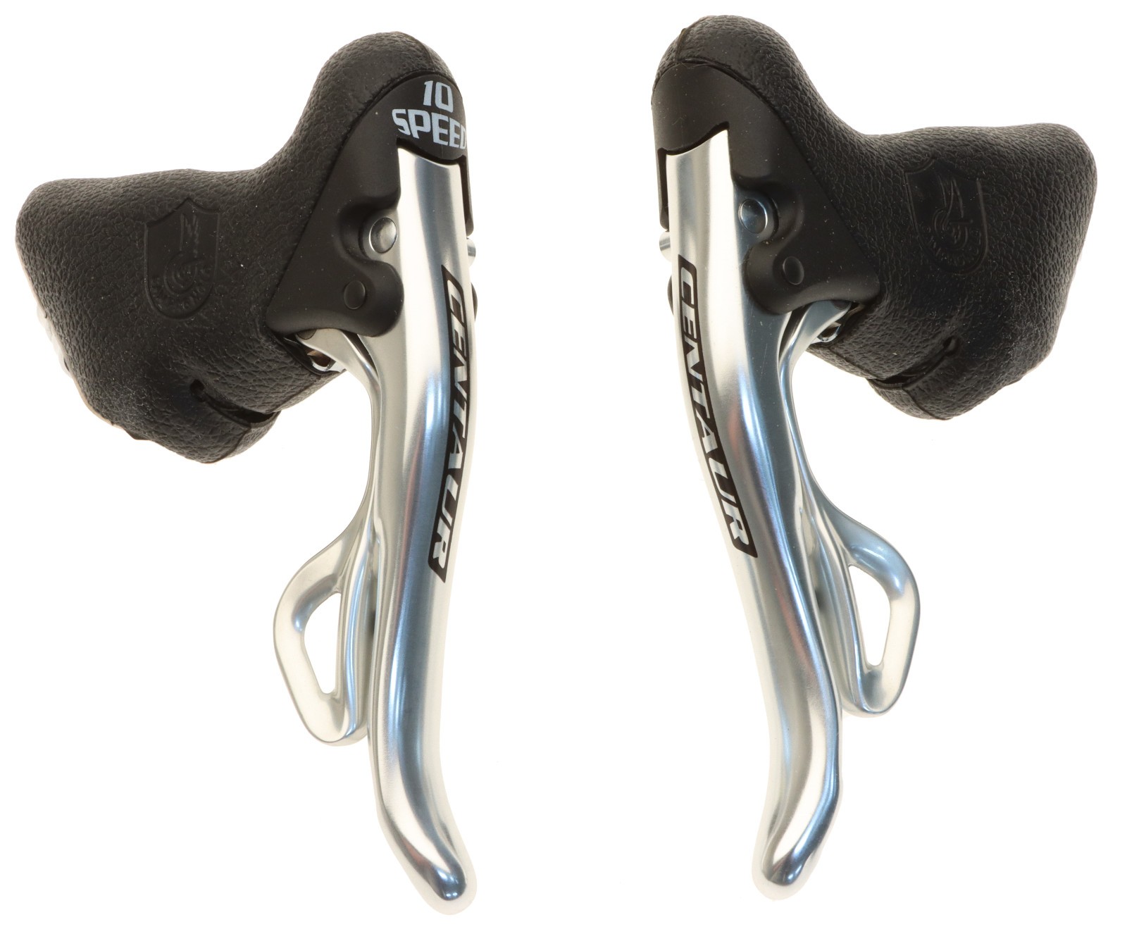 Campagnolo Centaur 10 Speed Silver Ergopower Brake Levers Shifters 2006 NOS NEW