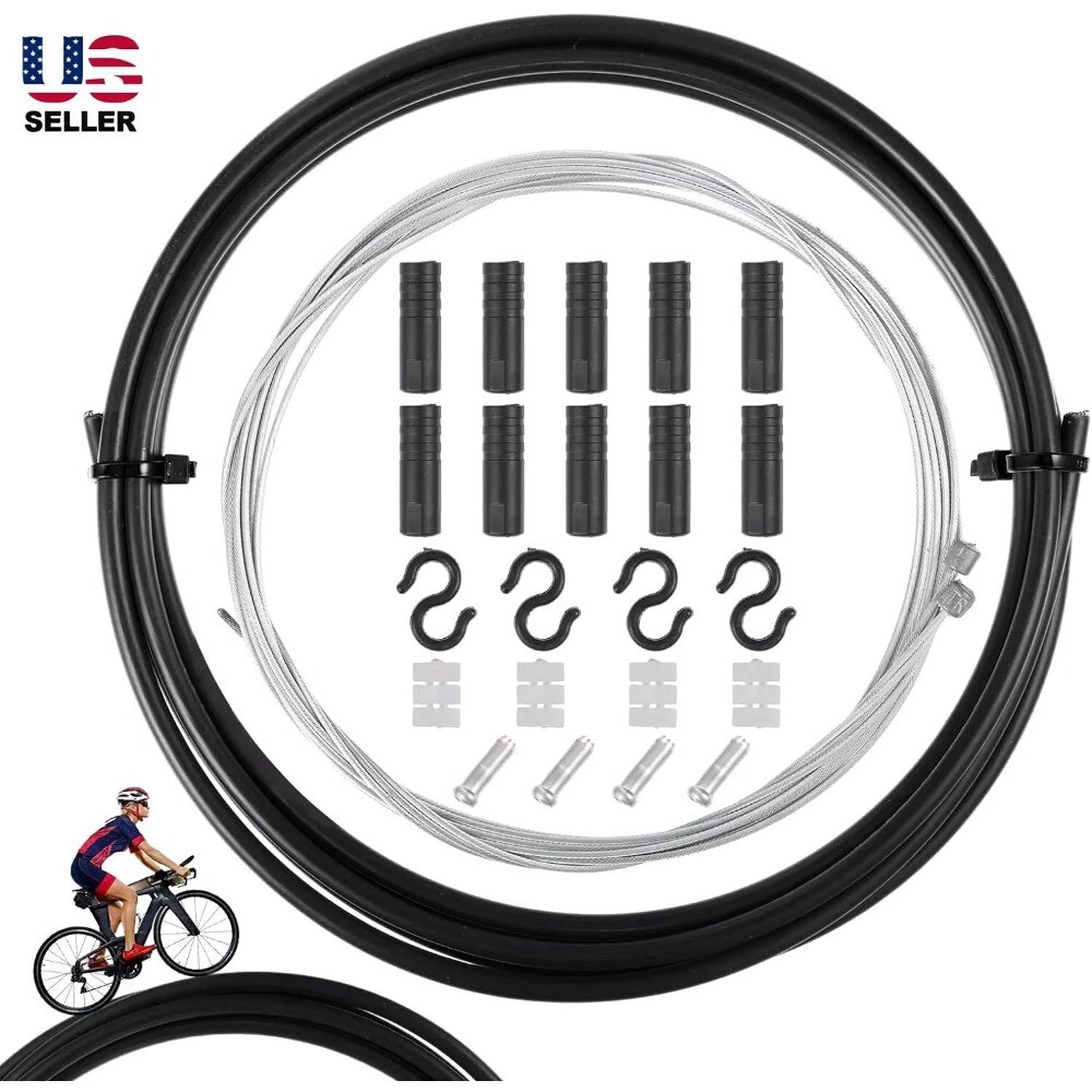 Bicycle Shift Derailleur Cable Kit For MTN Road Bike Mountain Bike Etc Universal