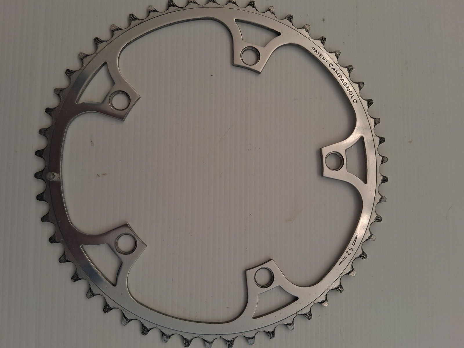 Campagnolo Super Record Patent 52 Tooth Road Chainring Good Condition