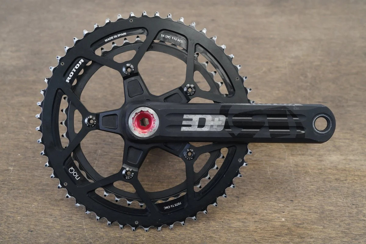 172.5mm 54/39T Rotor 3D Road Crankset 673g