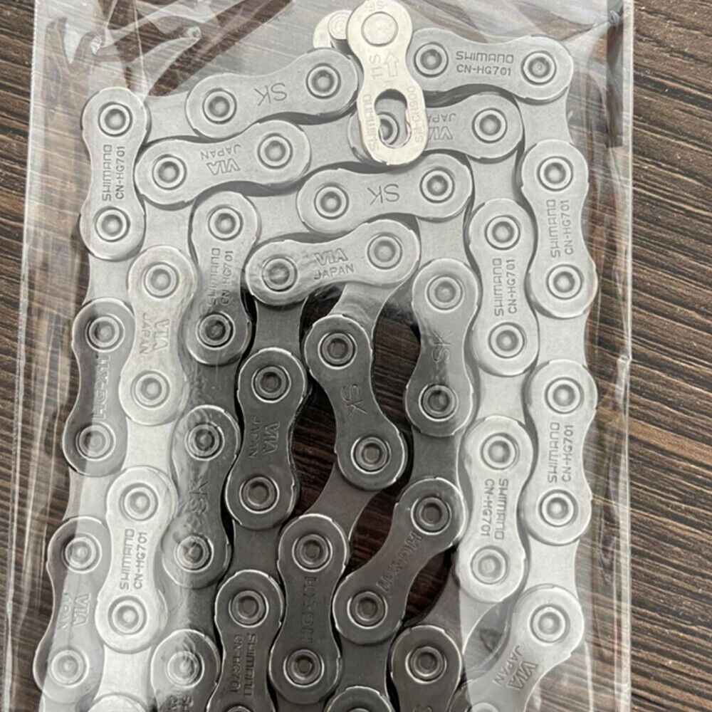Shimano HG701 11-Speed Bike Chain 126L Ultegra Deore XT Quick-Link 126-Links