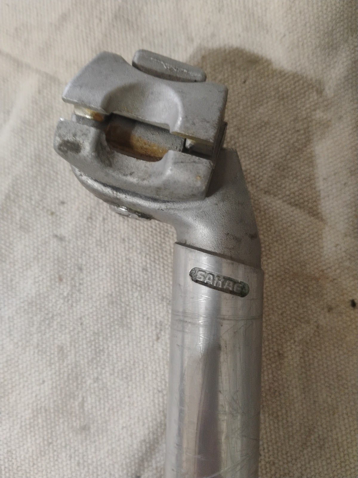 Vintage Sakae SR Seatpost 8″ Post Length 1″ Wide Nice Shape