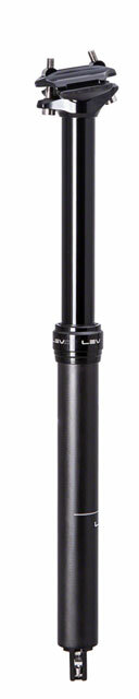 KS LEV Ci Carbon Dropper Seatpost – 27.2mm, 100mm, Black, Remote Not Included