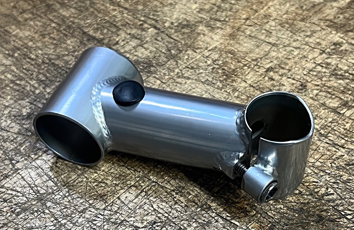 Threadless 1 1/4 Stem for Vintage MTB / Tandem – 90mm Length / 3* Rise – NEW