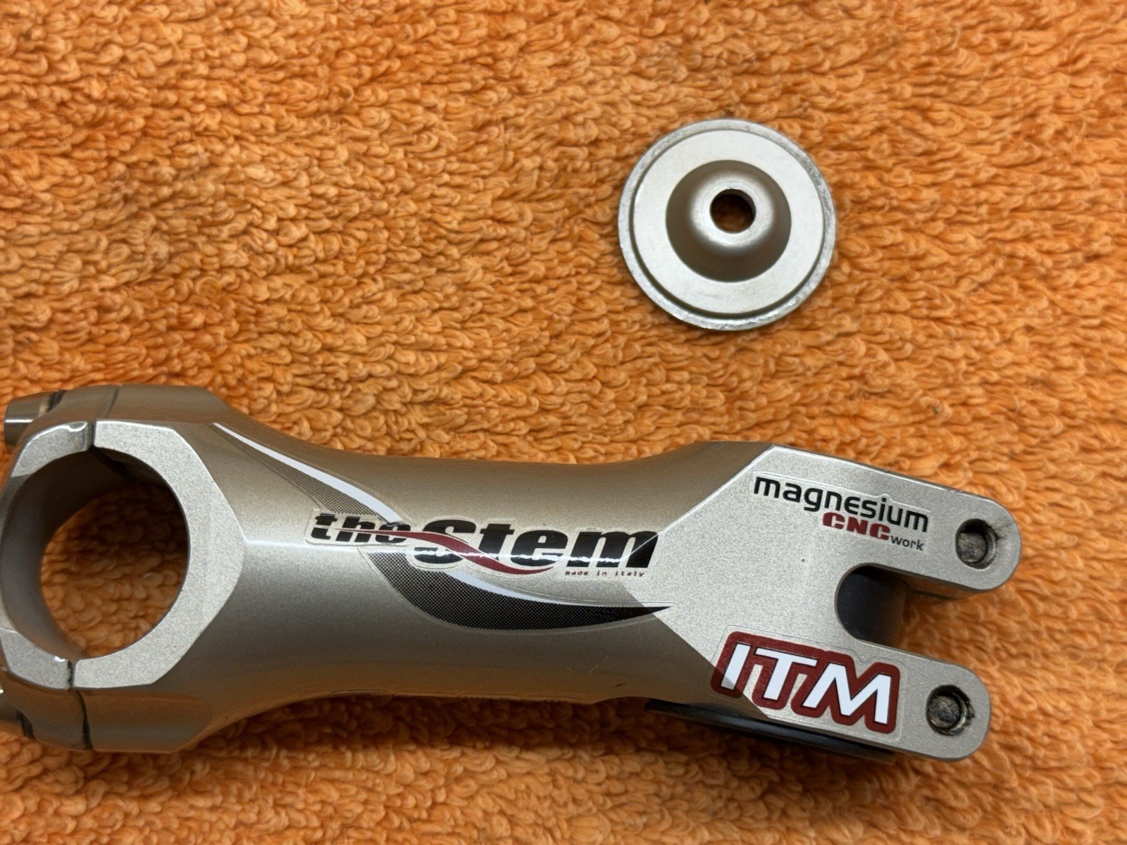 ITM the Stem Magnesium Road Bike 25.4 x 100mm 1 1/8″ Titanium -20º 98 Grams