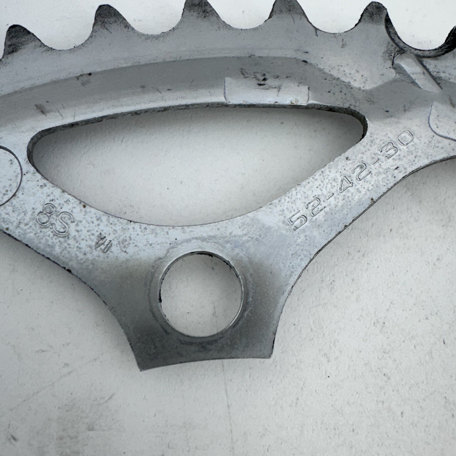 Vintage Shimano 52 Tooth Chainring 130 BCD SG A-52 52t 8s 8 Speed MTB Steel A62