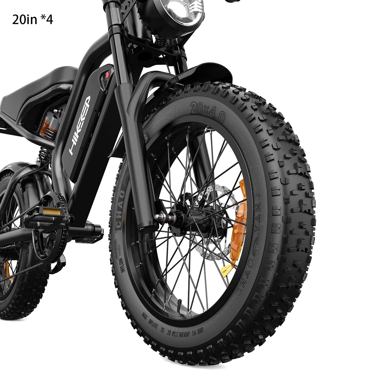 Hikeep 20 inch Electric Bicycle Hub Motor for K6-L-Ebike Motor Adapter New