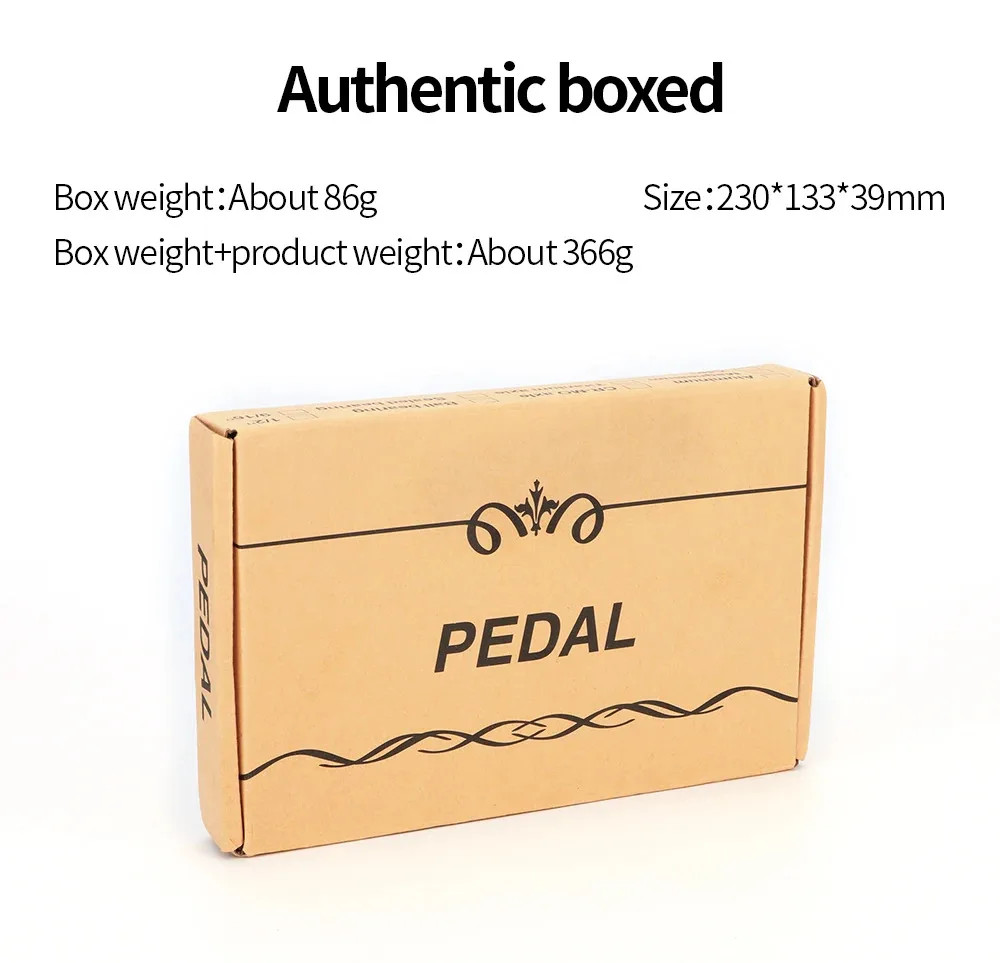 Ultralight MTB Road Bicycle Pedal 3pcs Sealed Bearing Dustproof Anti-slip Pedal
