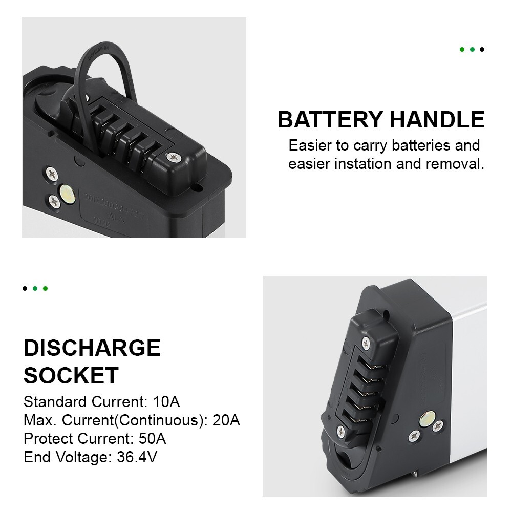 Samebike LO26 20LVXD30 LAFLY X3 X5 Folding Ebike Battery 48V 11.6Ah E-Bikes