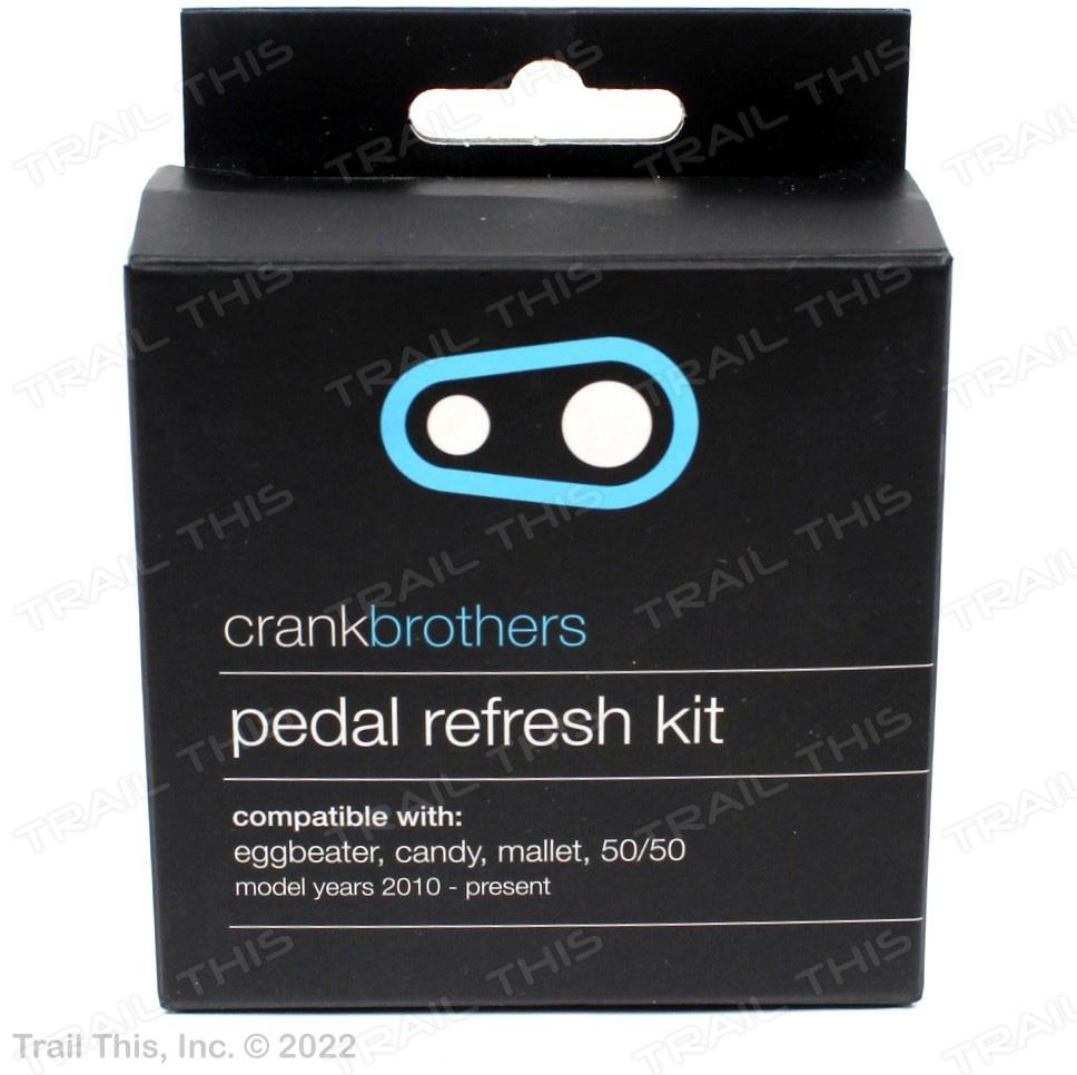 Crank Brothers Pedal Refresh Kit for 2010 – Current Line – eggbeater candy 50/50