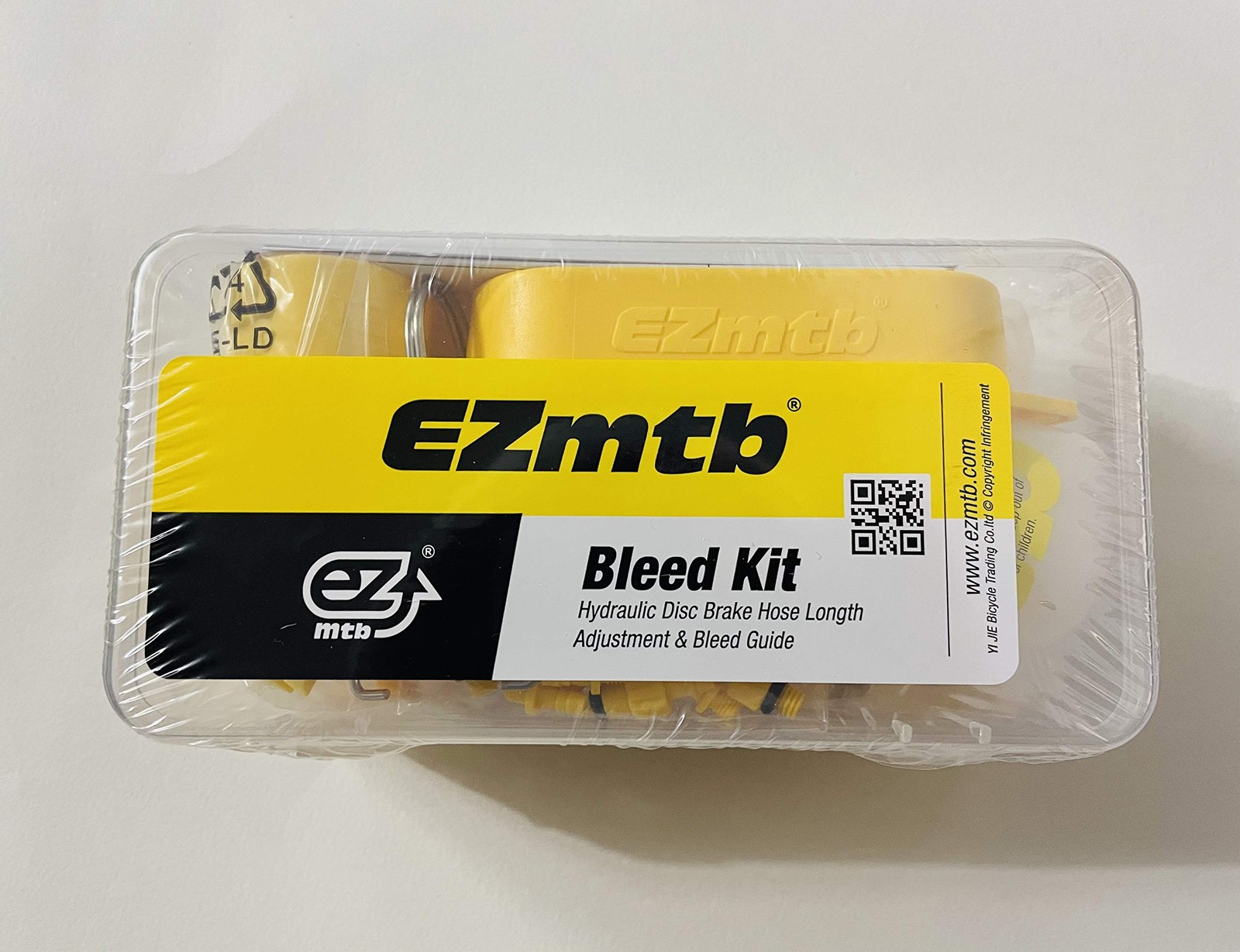 ROWYOU Brake Bleed kit, Bleeder Hydraulic Disc Medium, white yellow